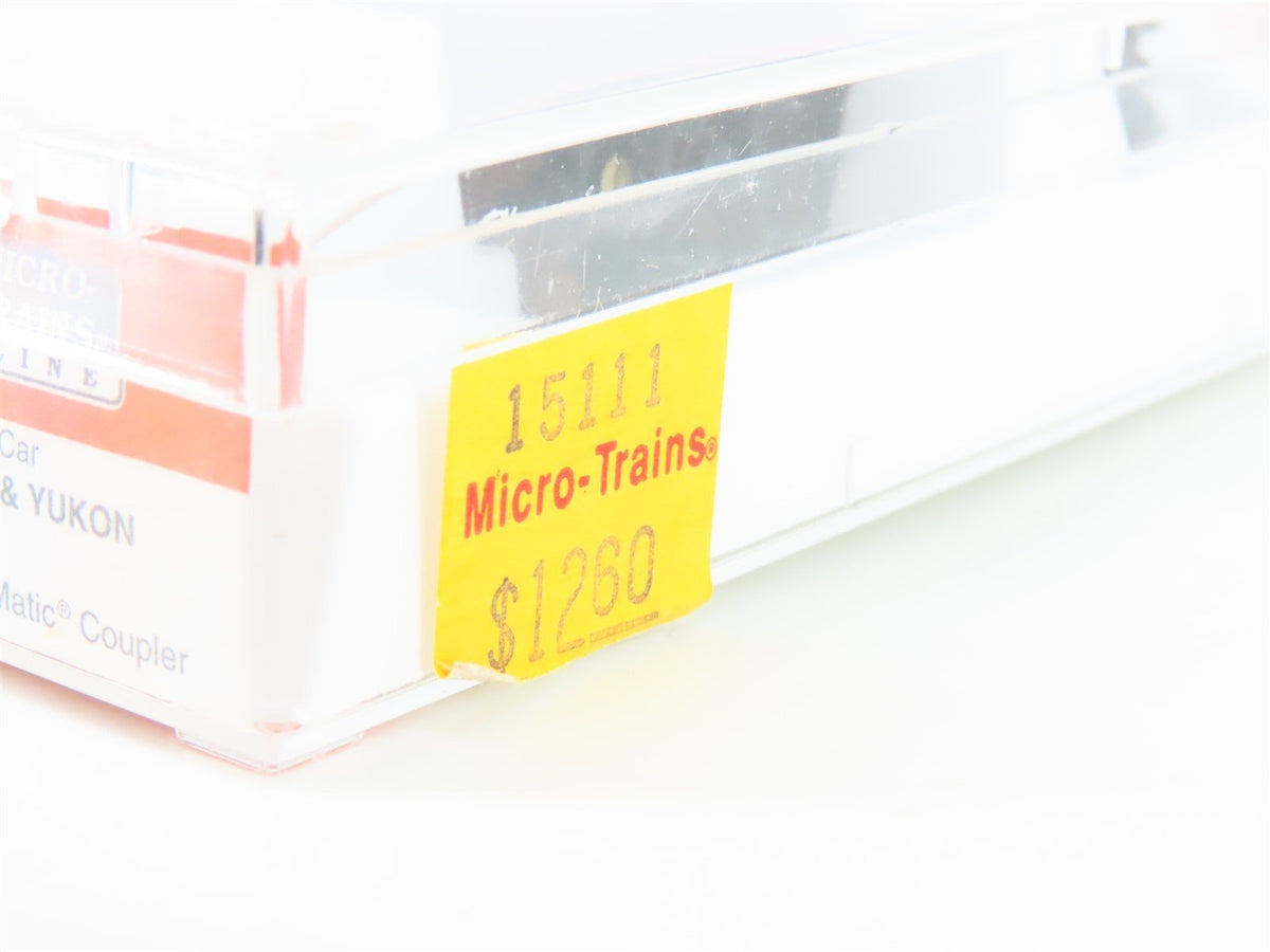 Nn3 Scale Micro-Trains MTL 15111 WPY White Pass &amp; Yukon 30&#39; Wood Box Car #734