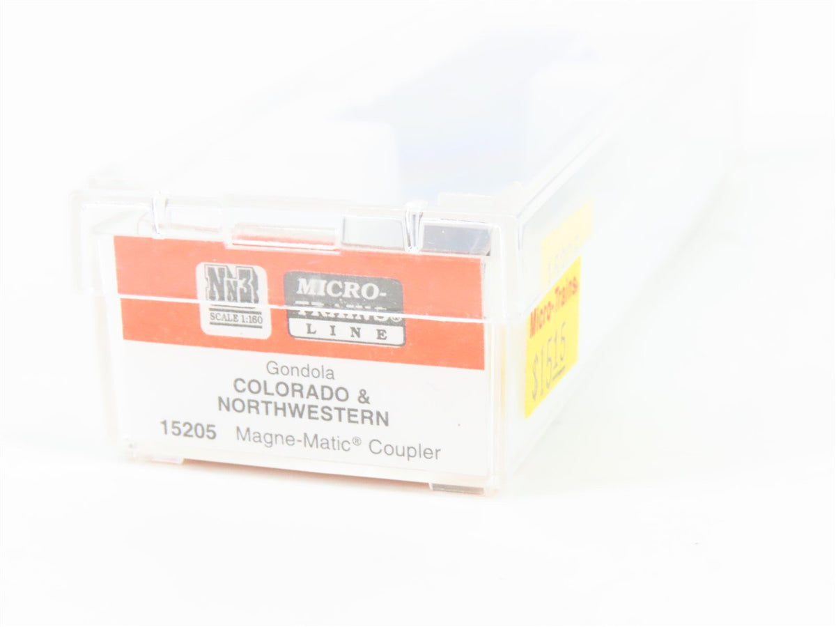 Nn3 Scale Micro-Trains MTL 15205 CNRY Colorado &amp; North Western Gondola #228