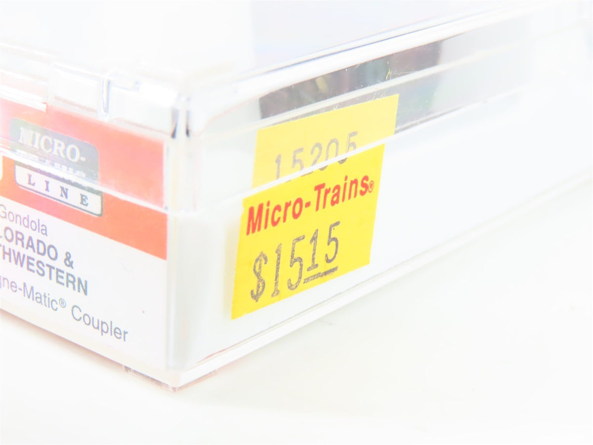 Nn3 Scale Micro-Trains MTL 15205 CNRY Colorado &amp; North Western Gondola #228