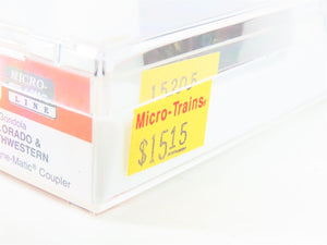 Nn3 Scale Micro-Trains MTL 15205 CNRY Colorado & North Western Gondola #228