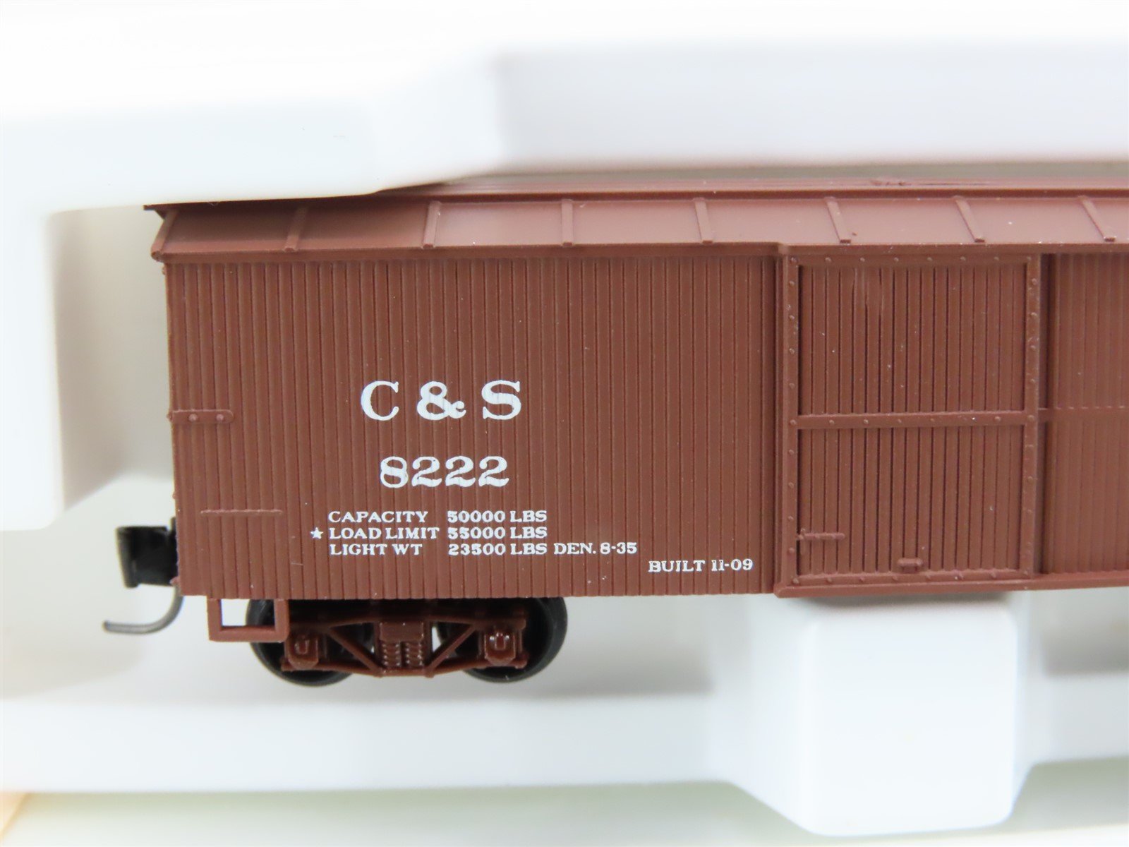 Nn3 Scale Micro-Trains MTL 15106 C&S Colorado & Southern 30' Wood Box Car #8222