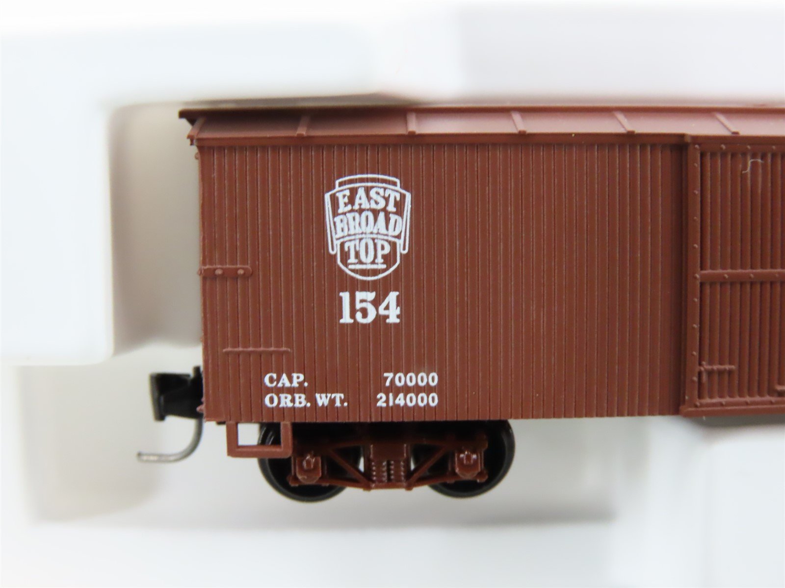 Nn3 Scale Micro-Trains MTL 15107 EBT East Broad Top 30' Wood Box Car #154