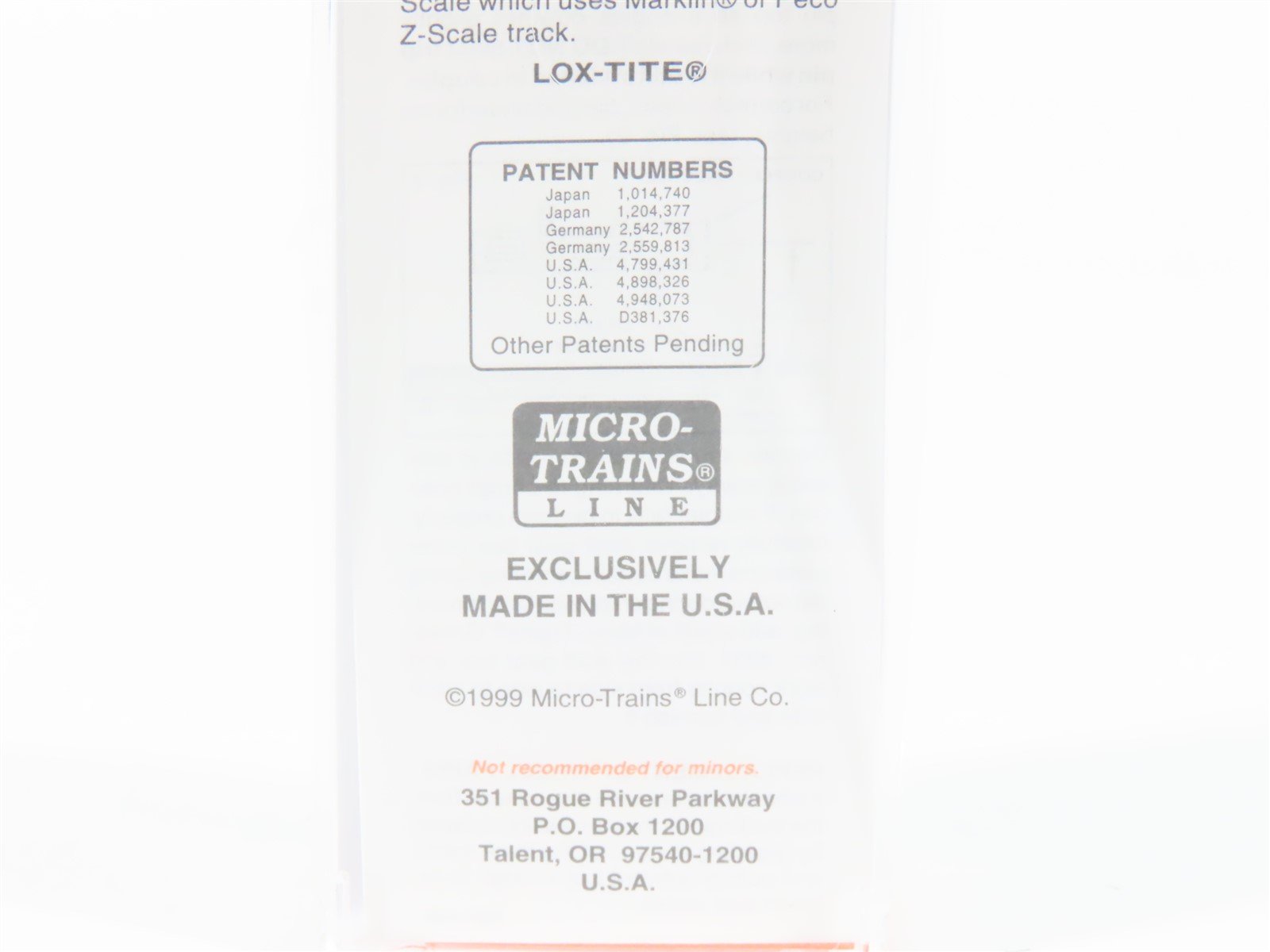 Nn3 Scale Micro-Trains MTL 15107 EBT East Broad Top 30' Wood Box Car #154