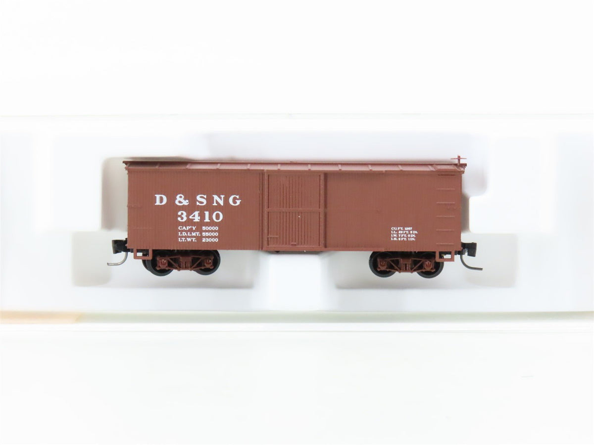 Nn3 Scale Micro-Trains MTL 15105 D&amp;SNG Durango &amp; Silverton 30&#39; Box Car #3410