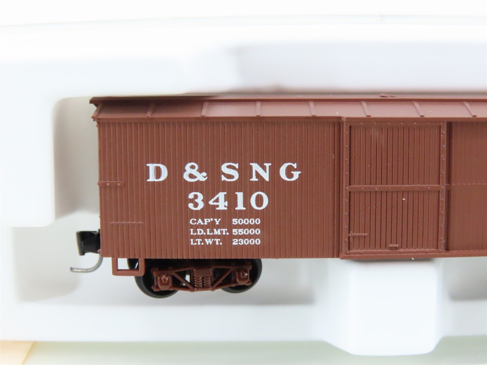 Nn3 Scale Micro-Trains MTL 15105 D&SNG Durango & Silverton 30' Box Car #3410
