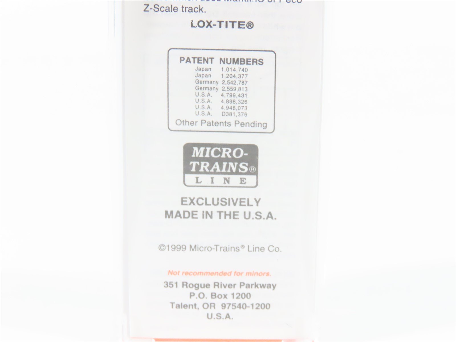 Nn3 Scale Micro-Trains MTL 15105 D&SNG Durango & Silverton 30' Box Car #3410