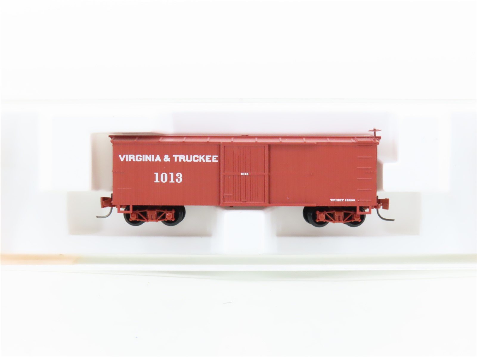 Nn3 Scale Micro-Trains MTL 15109 V&TRR Virginia & Truckee 30' Box Car #1013