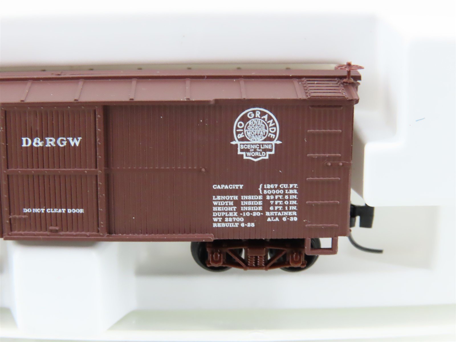 Nn3 Scale Micro-Trains MTL 15101 D&RGW Rio Grande 30' Wood Box Car #3375