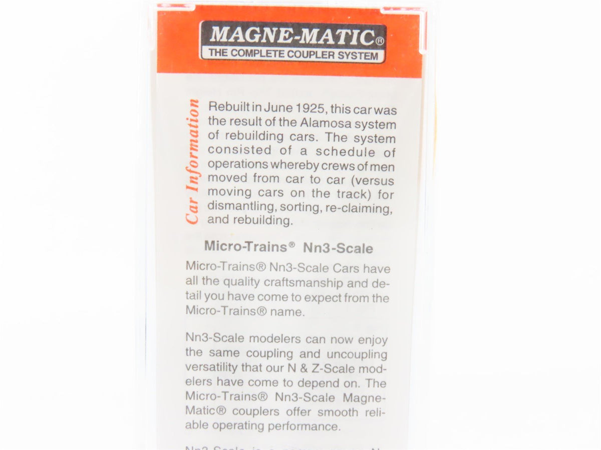 Nn3 Scale Micro-Trains MTL 15101 D&amp;RGW Rio Grande 30&#39; Wood Box Car #3375