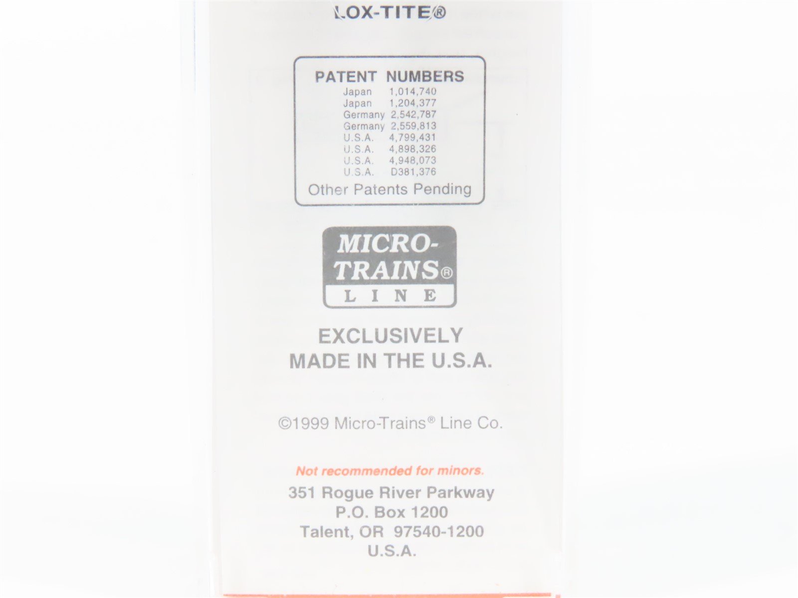 Nn3 Scale Micro-Trains MTL 15101 D&RGW Rio Grande 30' Wood Box Car #3375