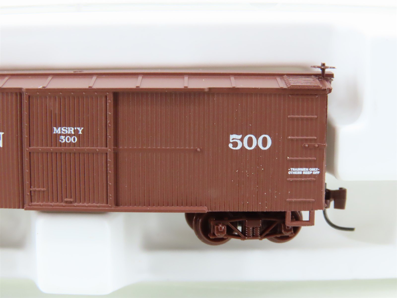 Nn3 Scale Micro-Trains MTL 15110 MSRY Montana Southern 30' Wood Box Car #500