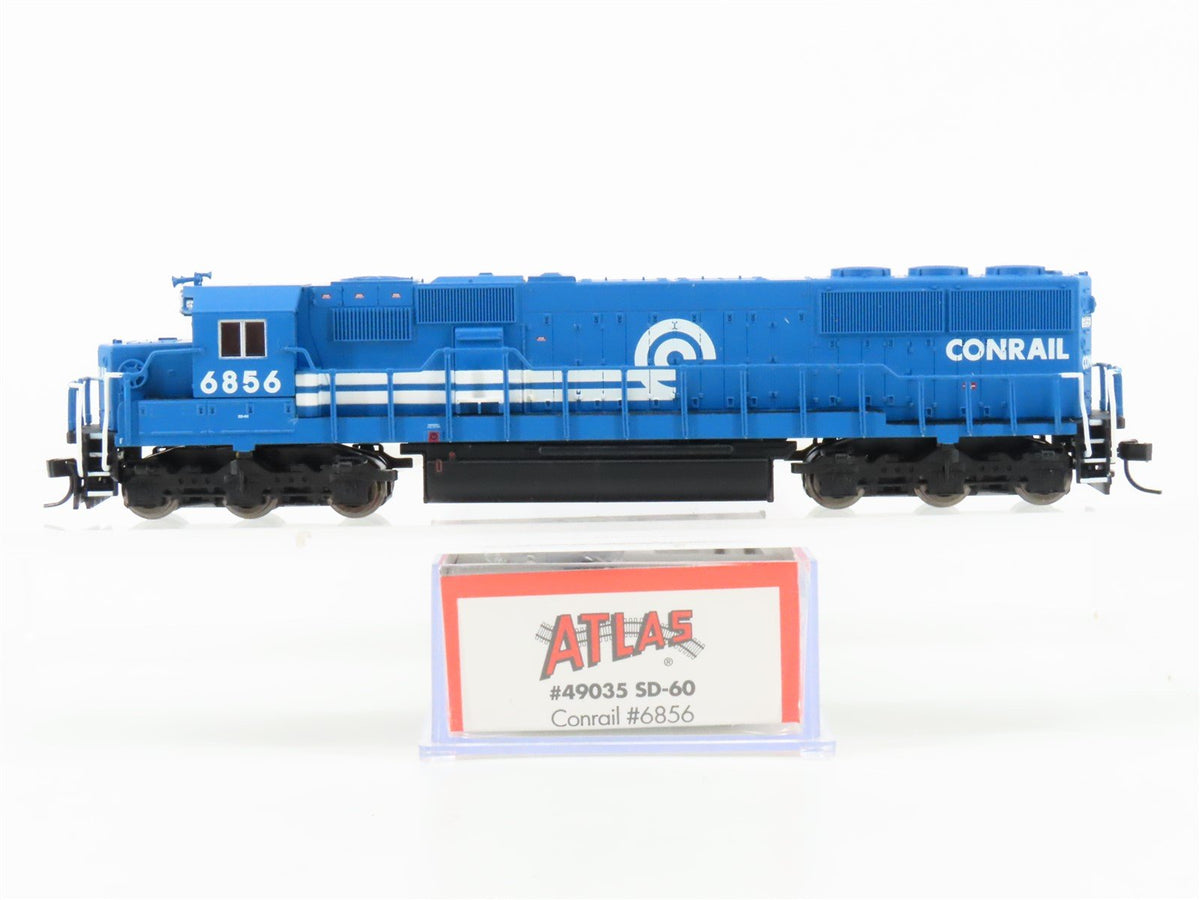 N Scale Atlas 49035 CR Conrail EMD SD60 Diesel Locomotive #6856 - DCC Ready