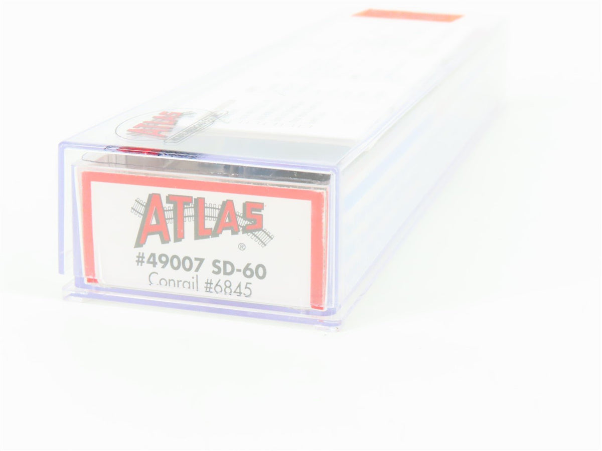 N Scale Atlas 49007 CR Conrail EMD SD60 Diesel Locomotive #6845 - DCC Ready