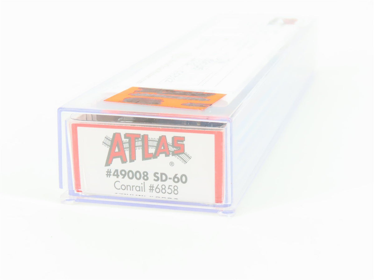 N Scale Atlas 49008 CR Conrail EMD SD60 Diesel Locomotive #6858 - DCC Ready