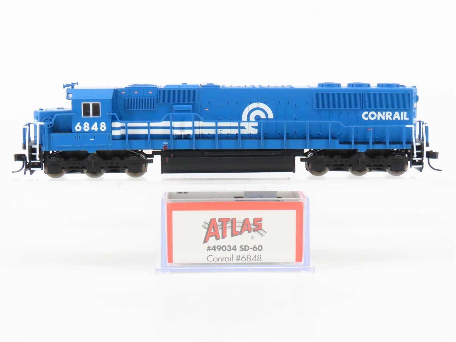 N Scale Atlas 49034 CR Conrail EMD SD60 Diesel Locomotive #6848 - DCC Ready