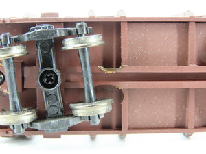 HO Walthers Goldline 932-23157 CN Pulpwood Flat Car 2 Pack Custom Weathered