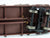 HO Walthers Goldline 932-23157 CN Pulpwood Flat Car 2 Pack Custom Weathered