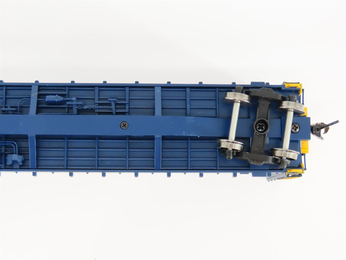 HO Scale Walthers Proto 920-104312 ONT Ontario Northland Bulkhead Flatcar #4539