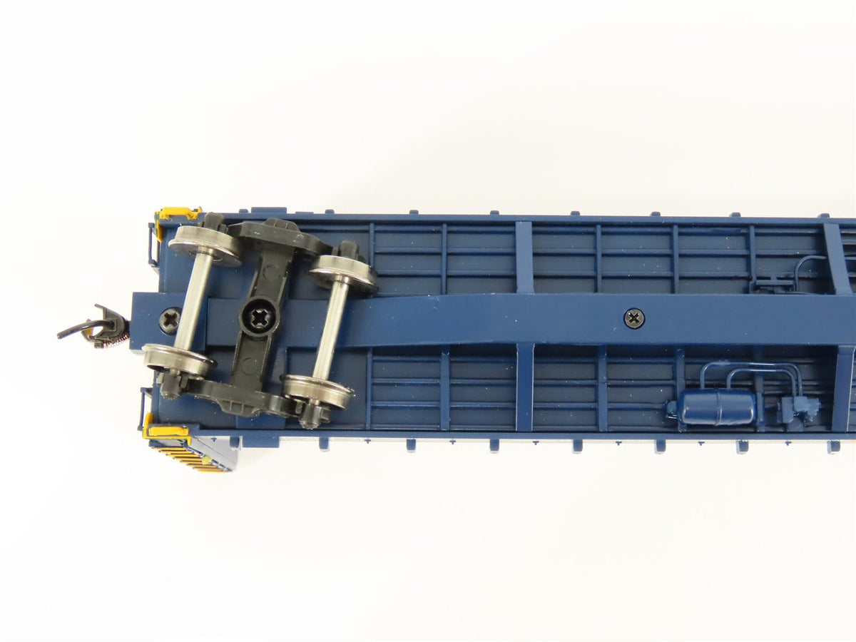 HO Scale Walthers Proto 920-104312 ONT Ontario Northland Bulkhead Flatcar #4539