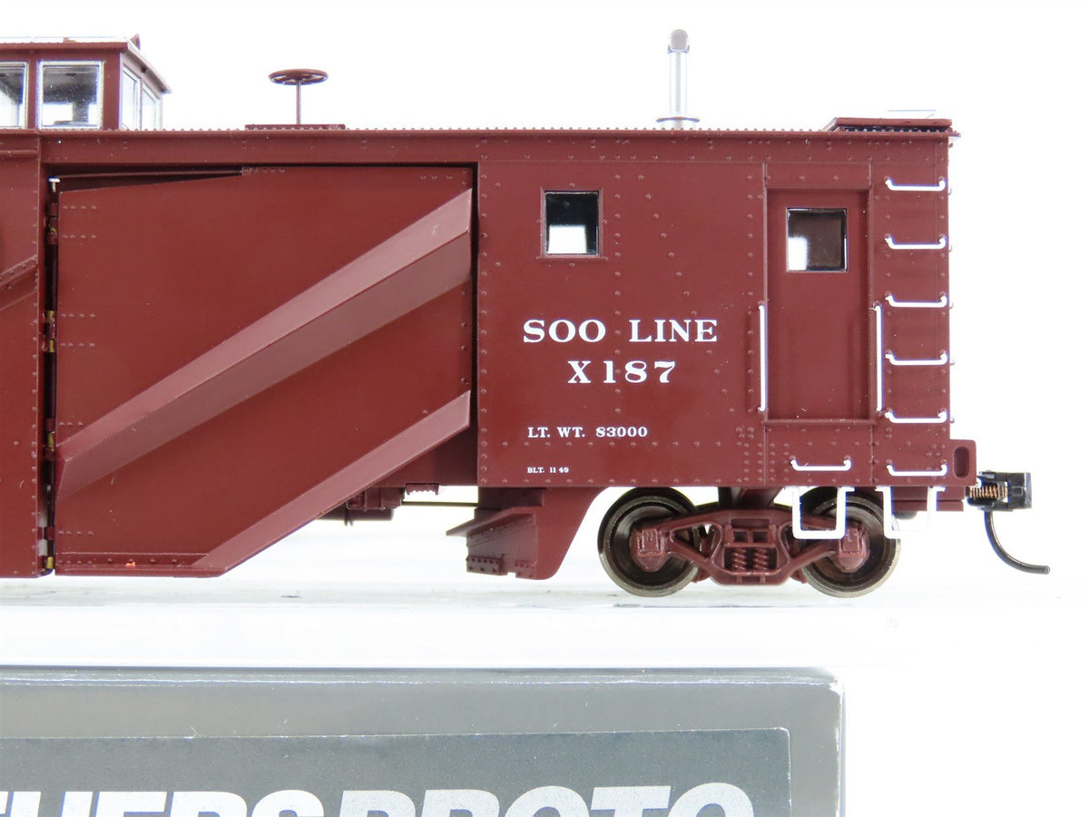 HO Scale Walthers Proto 920-110006 SOO Line Russell Snowplow #X187
