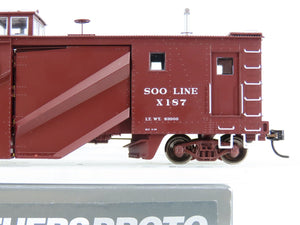 HO Scale Walthers Proto 920-110006 SOO Line Russell Snowplow #X187