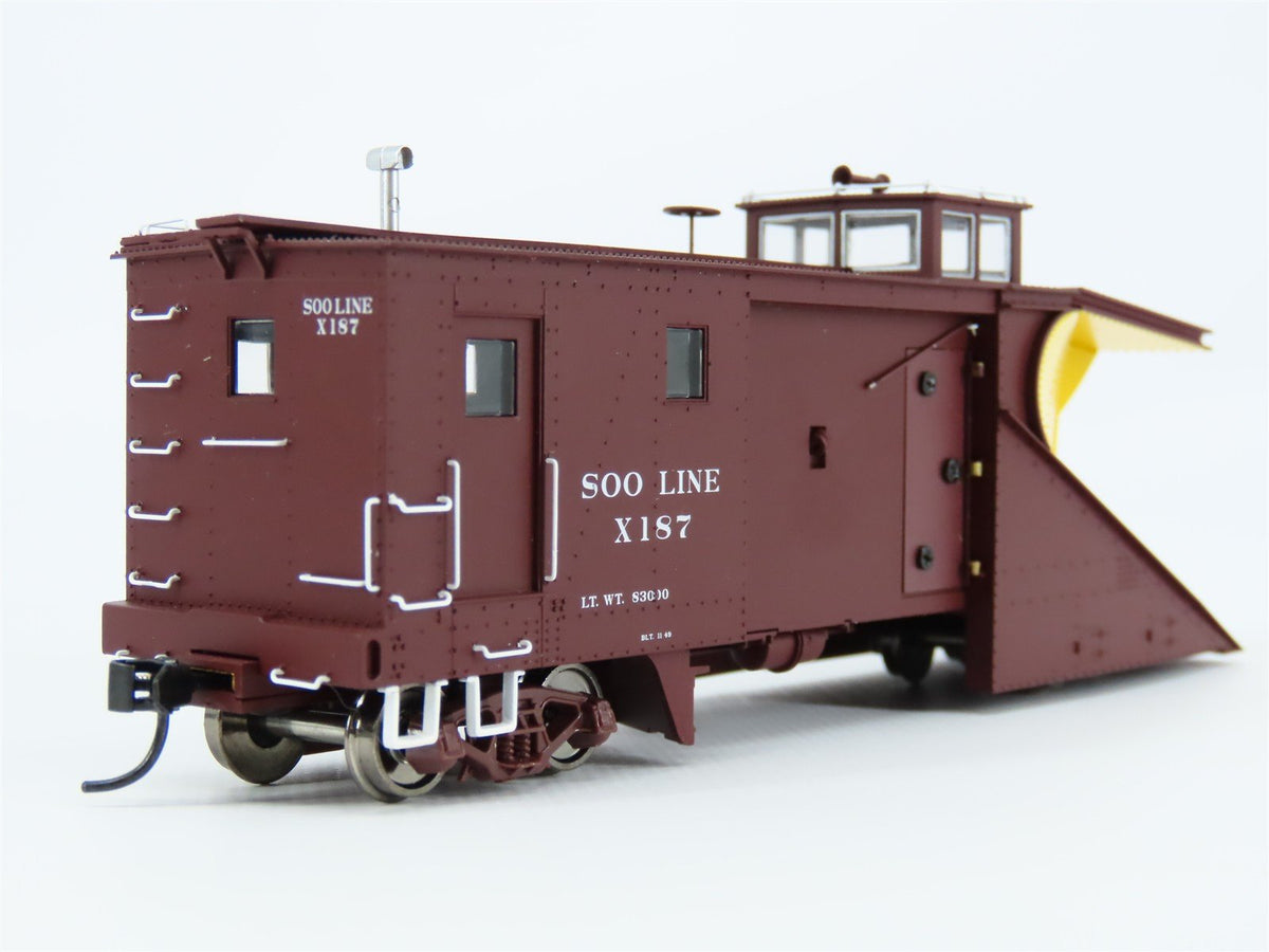 HO Scale Walthers Proto 920-110006 SOO Line Russell Snowplow #X187