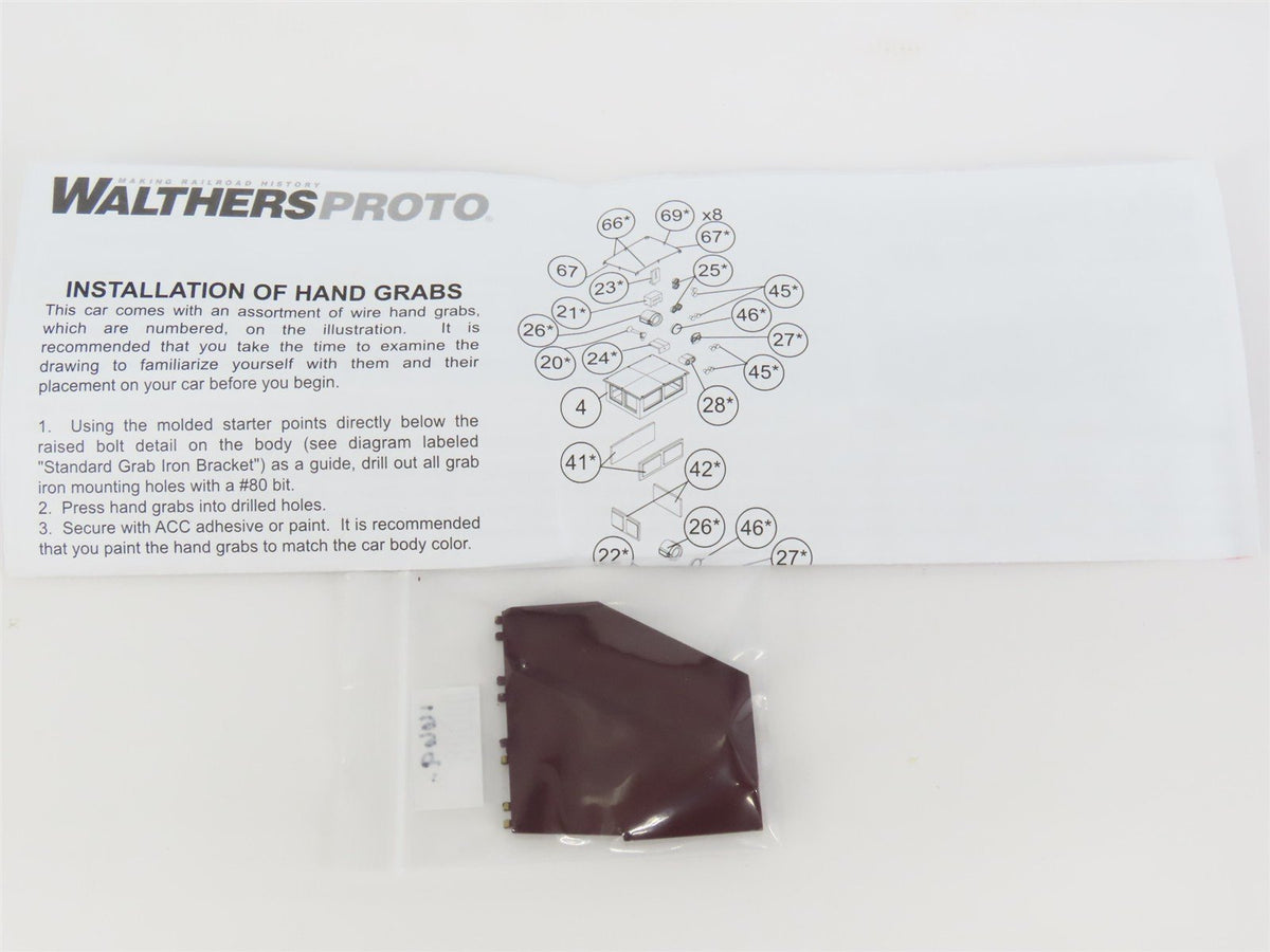 HO Scale Walthers Proto 920-110006 SOO Line Russell Snowplow #X187