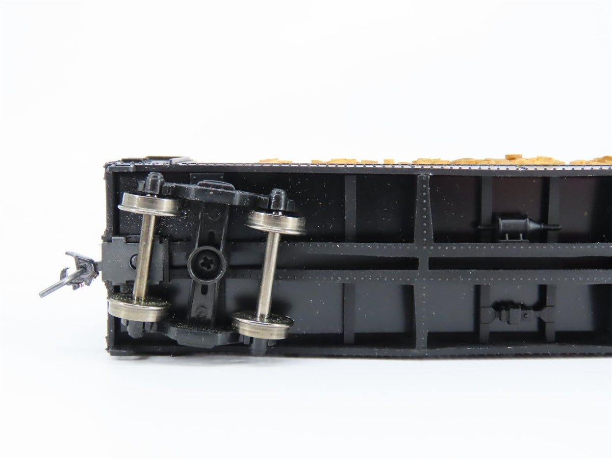 HO Scale Athearn 81482 CSX CSXT 40&#39; Pulpwood Flat Car #403844 With Load