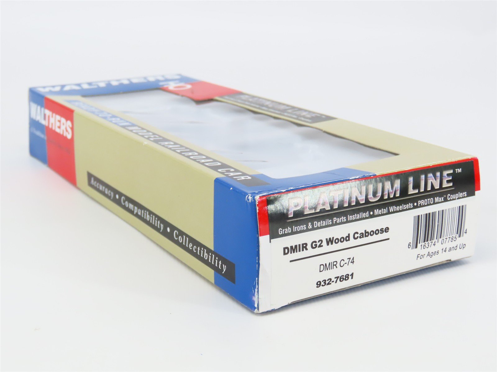 HO Walthers Platinum 932-7681 DMIR Duluth Missabe & Iron Range Caboose C-74