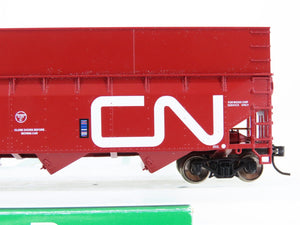 HO Scale Bowser 41959 CN Canadien National 70T Offset Woodchip Gondola #860096