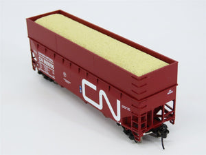 HO Scale Bowser 41959 CN Canadien National 70T Offset Woodchip Gondola #860096
