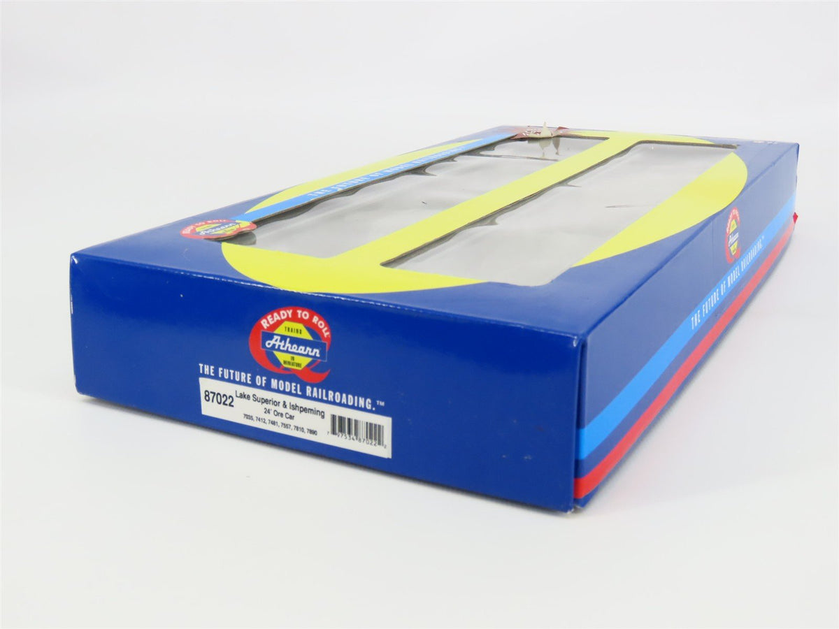 HO Scale Athearn 87022 LS&amp;I Lake Superior &amp; Ishpeming 24&#39; Ore Car Set of 6