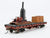 HO Scale Bachmann Silver Series 18301 Log Car w/2 Log Skidders