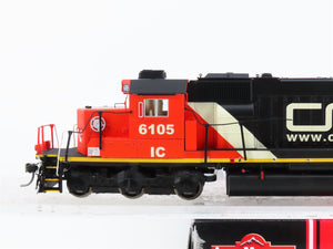 HO Scale InterMountain 49335S-01 CN / IC EMD SD40-2 Diesel #6105 w/ DCC & Sound