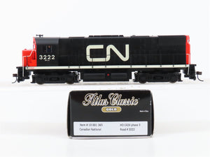 HO Atlas Classic Gold 10001365 CN ALCO C424 Ph. 3 Diesel #3222 w/ DCC & Sound