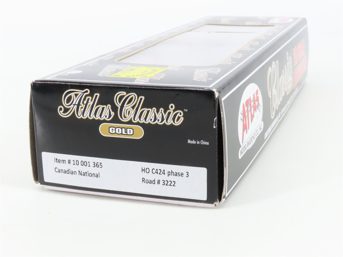 HO Atlas Classic Gold 10001365 CN ALCO C424 Ph. 3 Diesel #3222 w/ DCC &amp; Sound