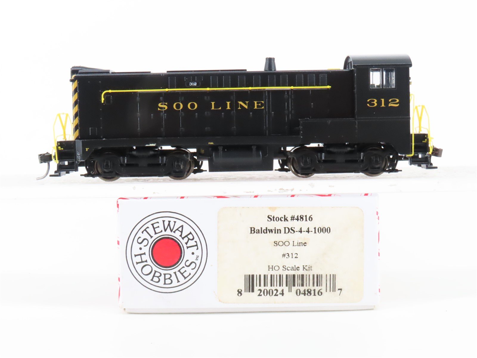 HO Scale Stewart 4816 SOO Line Baldwin DS-4-4-1000 Diesel #312 w/ DCC