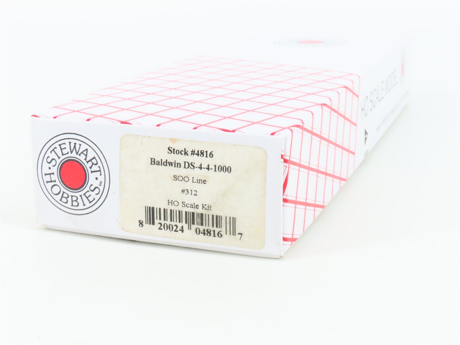 HO Scale Stewart 4816 SOO Line Baldwin DS-4-4-1000 Diesel #312 w/ DCC