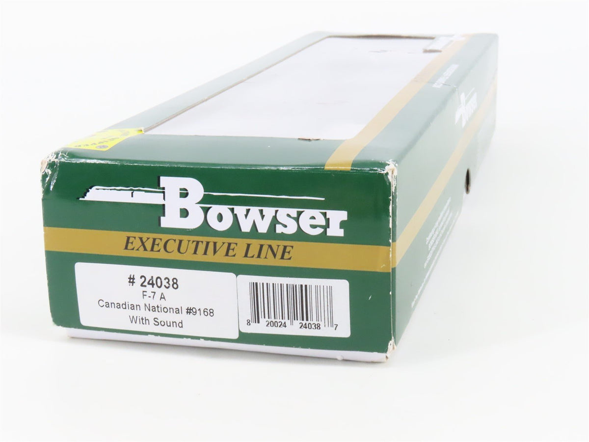 HO Bowser Executive 24038 CN Canadian National F7A Diesel #9168 w/ DCC &amp; Sound