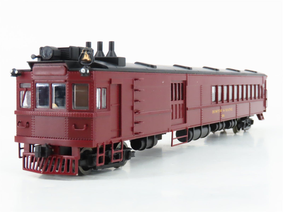 HO Bachmann Spectrum 81423 B&amp;M EMC Gas Electric Doodlebug w/ DCC &amp; Trailer Coach