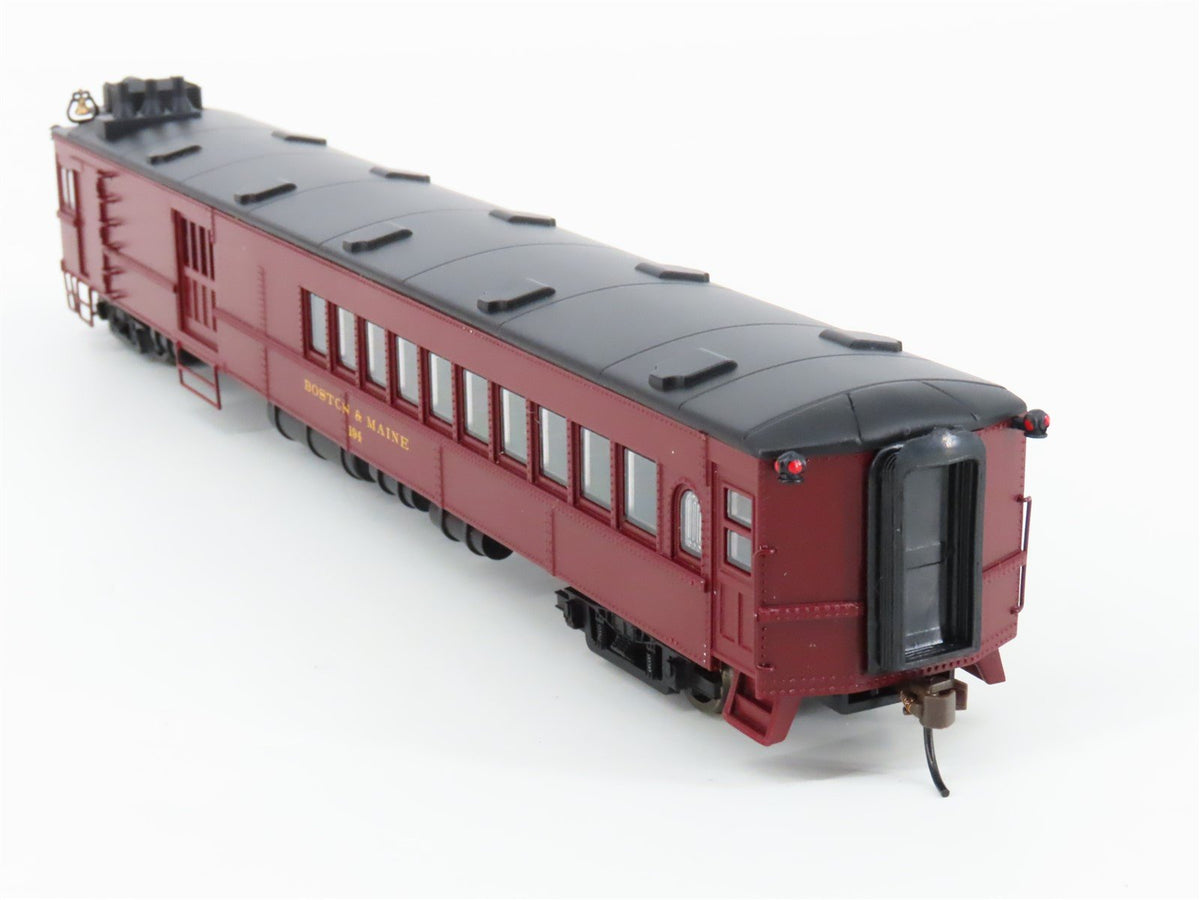 HO Bachmann Spectrum 81423 B&amp;M EMC Gas Electric Doodlebug w/ DCC &amp; Trailer Coach