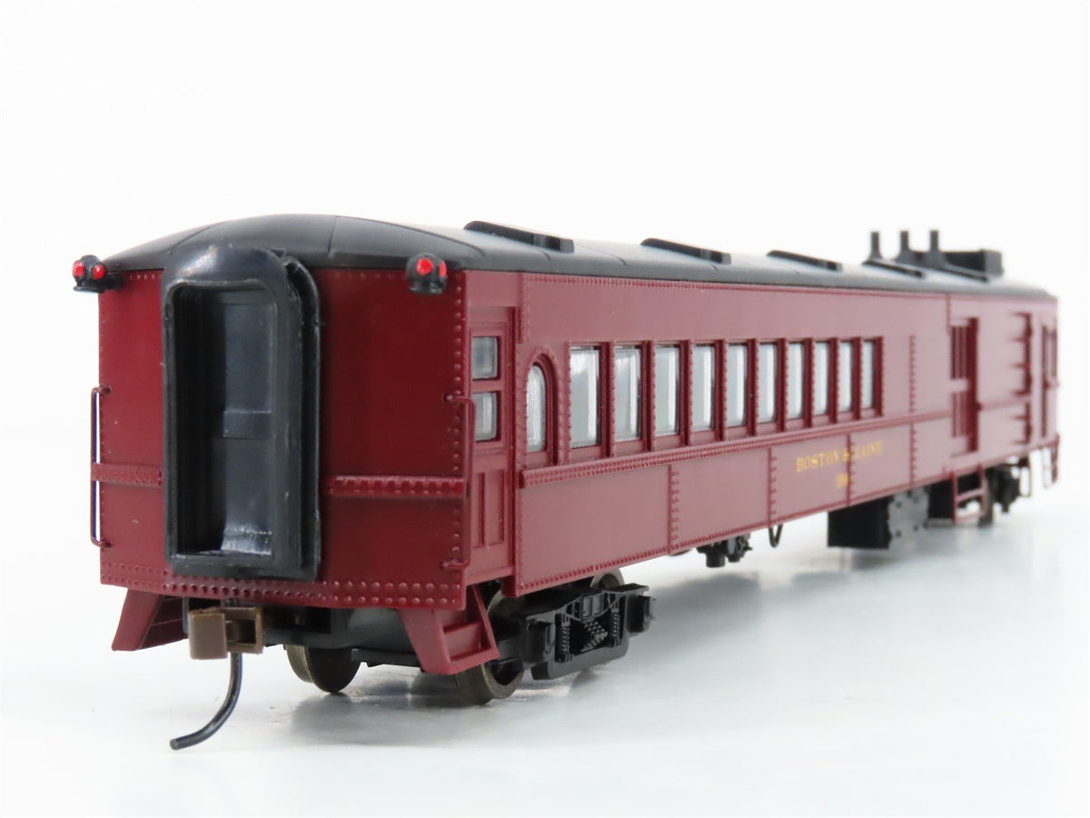 HO Bachmann Spectrum 81423 B&amp;M EMC Gas Electric Doodlebug w/ DCC &amp; Trailer Coach