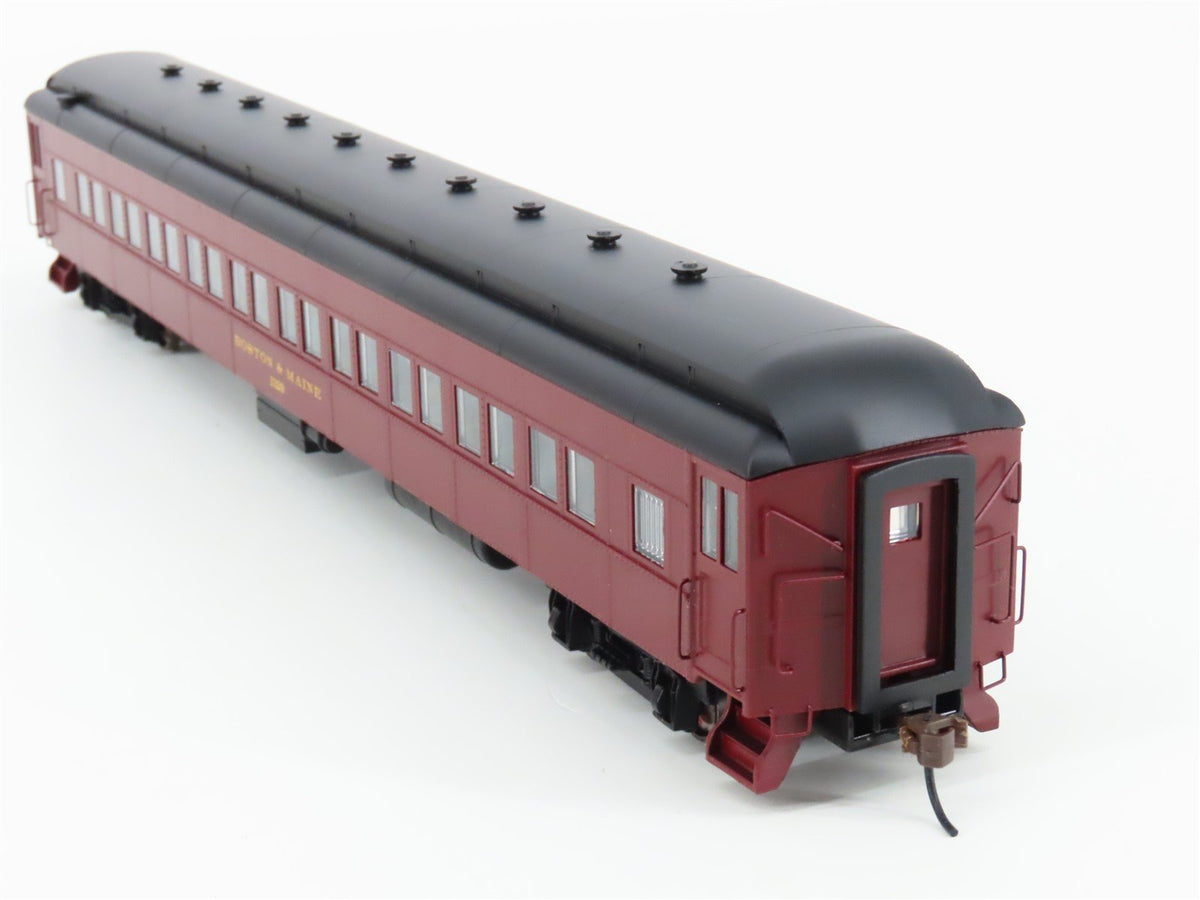 HO Bachmann Spectrum 81423 B&amp;M EMC Gas Electric Doodlebug w/ DCC &amp; Trailer Coach