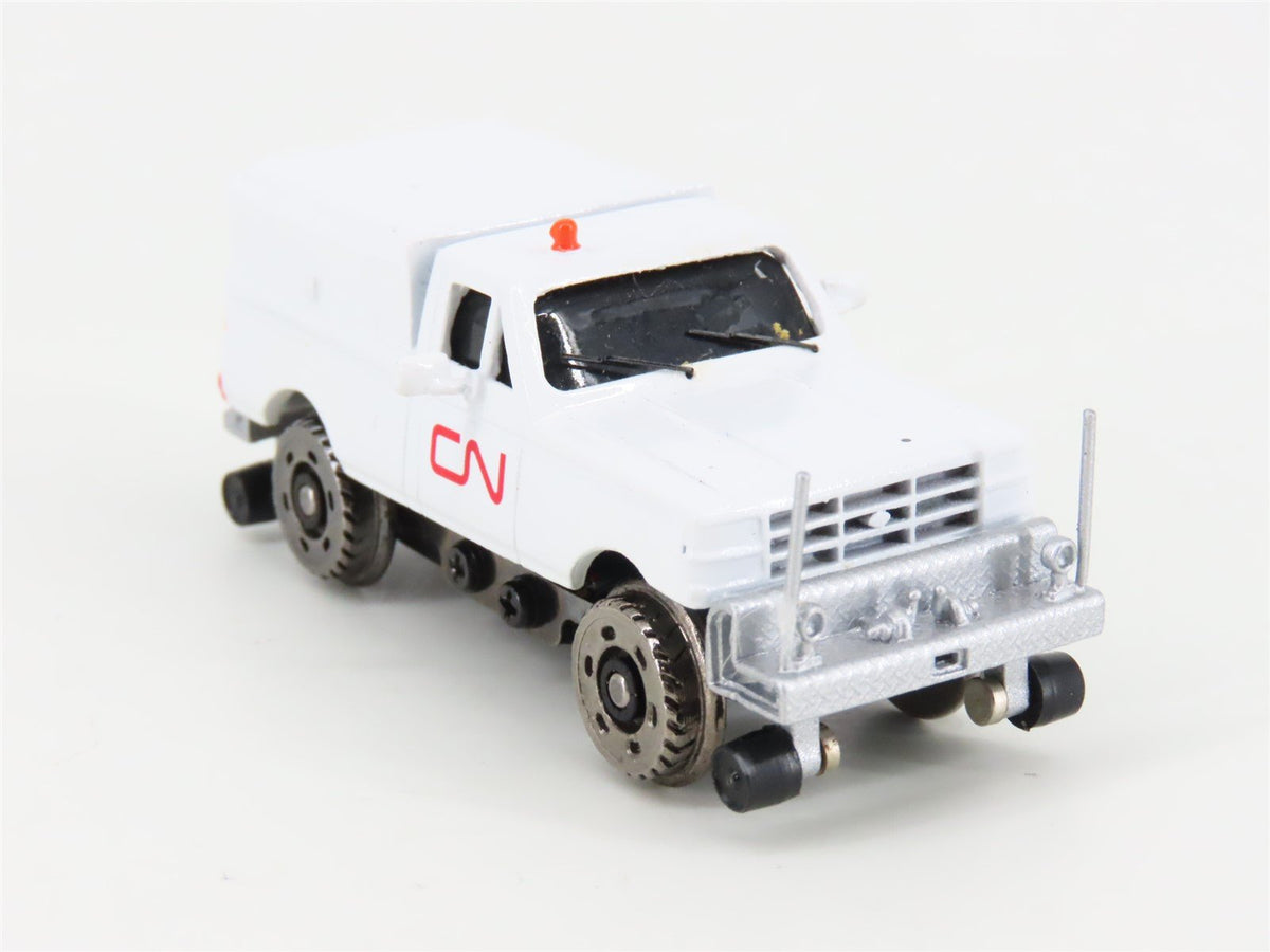 HO Broadway Limited BLI 1913 CN Hi-Railer Track Inspection Pickup Truck w/ DCC