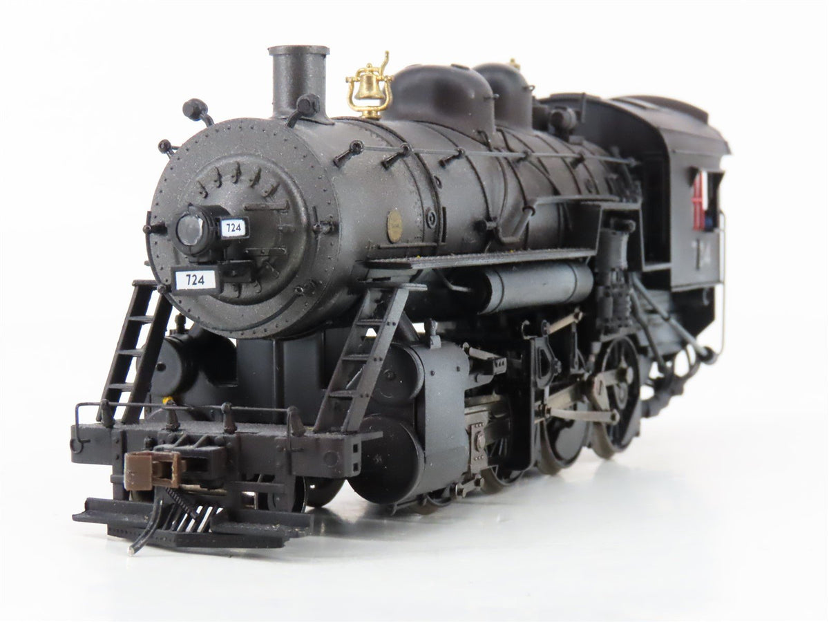 HO Bachmann Spectrum OWR&amp;N / UP 2-8-0 Steam #724 w/ DCC - Custom Weathered