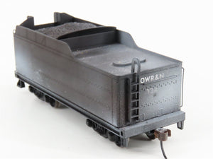 HO Bachmann Spectrum OWR&N / UP 2-8-0 Steam #724 w/ DCC - Custom Weathered