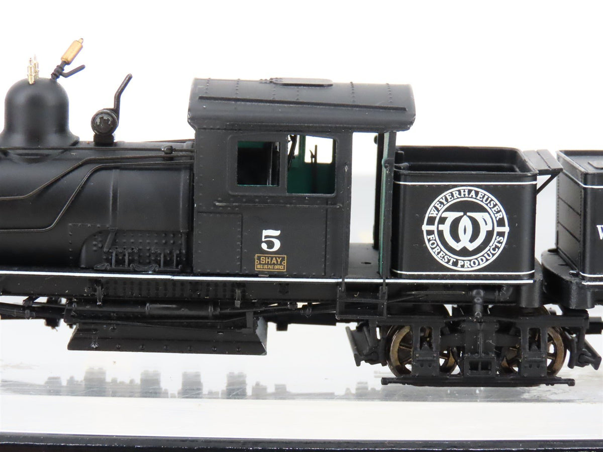 HO Scale Bachmann Spectrum 81905 Weyerhaeuser Timber 3-Truck Shay Steam #5 w/DCC