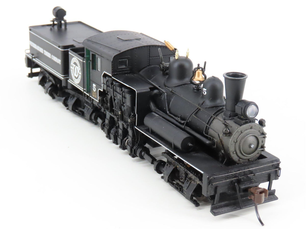 HO Scale Bachmann Spectrum 81905 Weyerhaeuser Timber 3-Truck Shay Steam #5 w/DCC