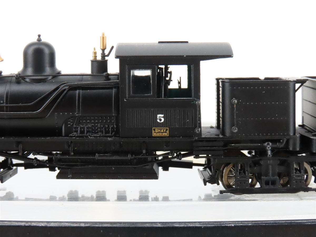 HO Scale Bachmann Spectrum 81909 WVP&amp;PCo. 80-Ton 3-Truck Shay Steam #5 w/ DCC