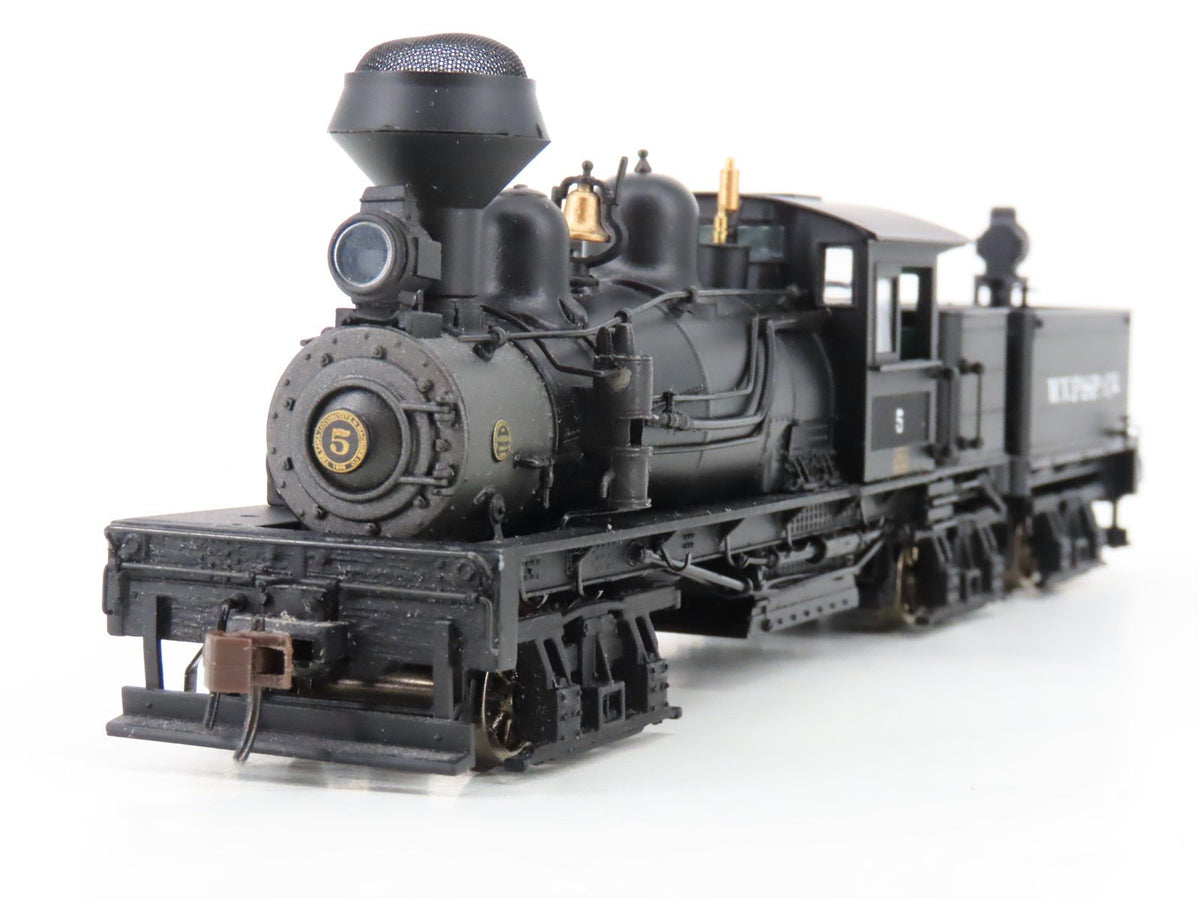 HO Scale Bachmann Spectrum 81909 WVP&amp;PCo. 80-Ton 3-Truck Shay Steam #5 w/ DCC